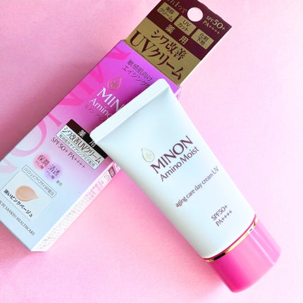 ミノン アミノモイスト エイジングケア デイクリームUV/ミノン/日焼け止めクリームを使ったクチコミ(1枚目)