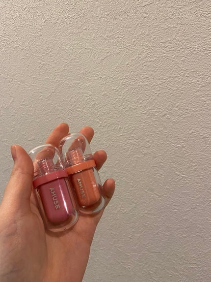 ジェルフィットティント/AMUSE/リップティントを使ったクチコミ(1枚目)