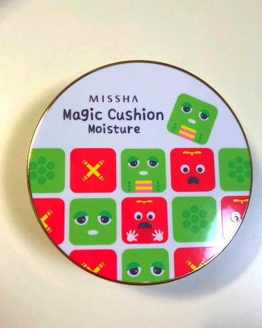 M クッション ファンデーション(モイスチャー)/MISSHA/クッションファンデーションを使ったクチコミ（1枚目）