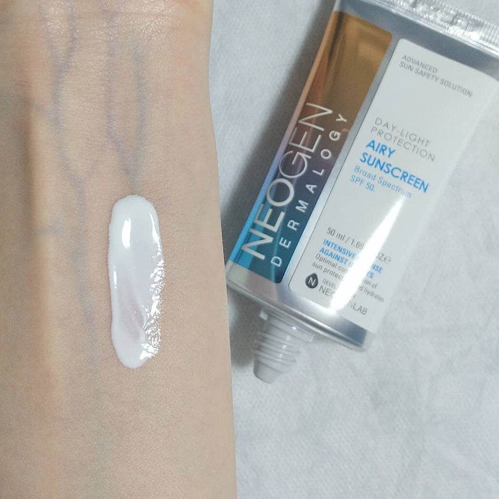 デイライトプロテクション エアリーサンスクリーン/NEOGEN/日焼け止め・UVケアを使ったクチコミ(3枚目)