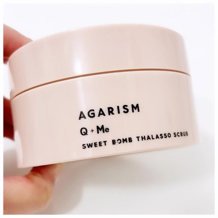 Q+Me スウィート ボム タラソ スクラブ/AGARISM/バスト・ヒップケアを使ったクチコミ(2枚目)