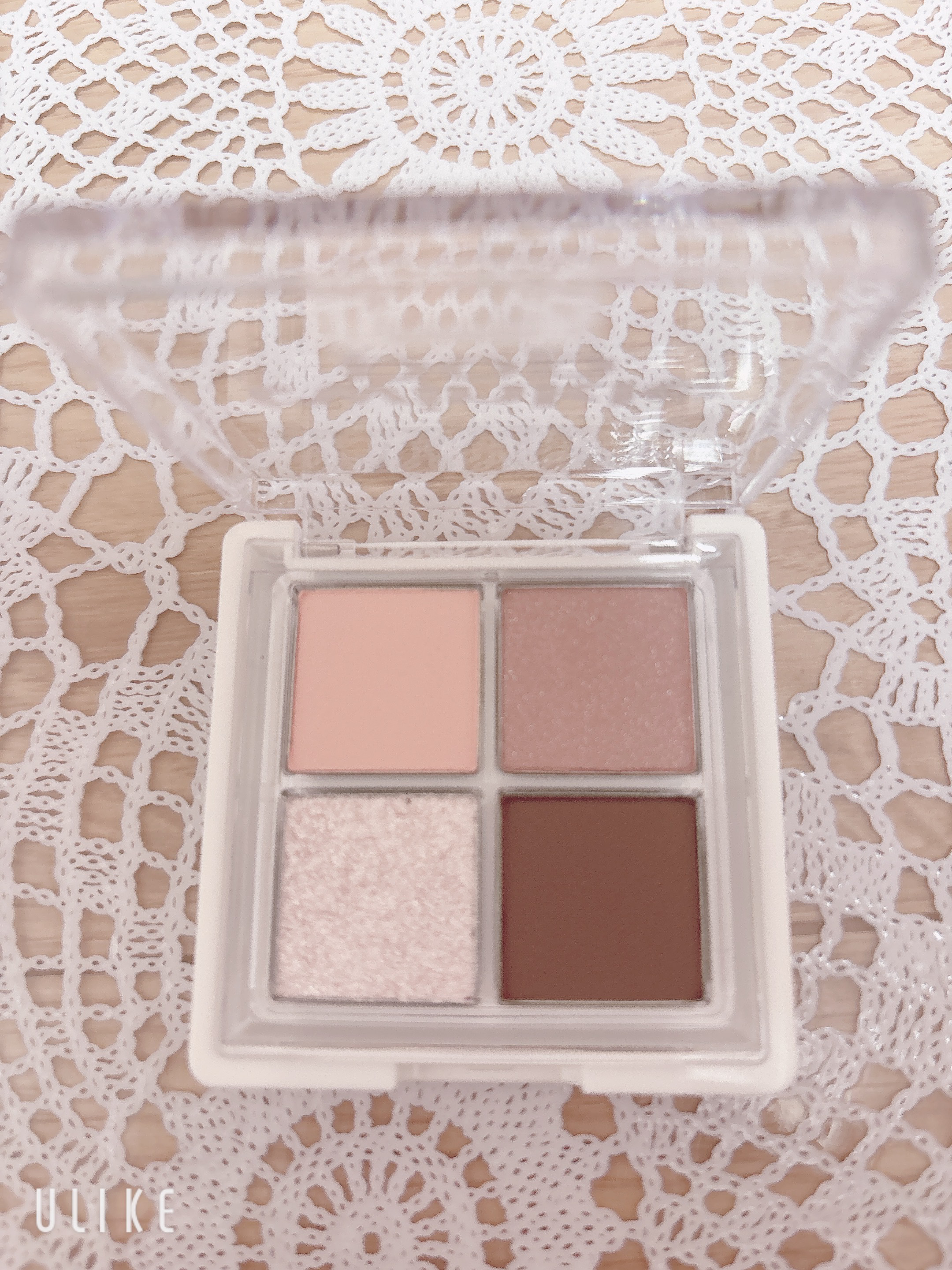 グリッターレイヤリングアイシャドウパレット 02 PINK LAYER/TWINKLE POP/アイシャドウパレットを使ったクチコミ（2枚目）