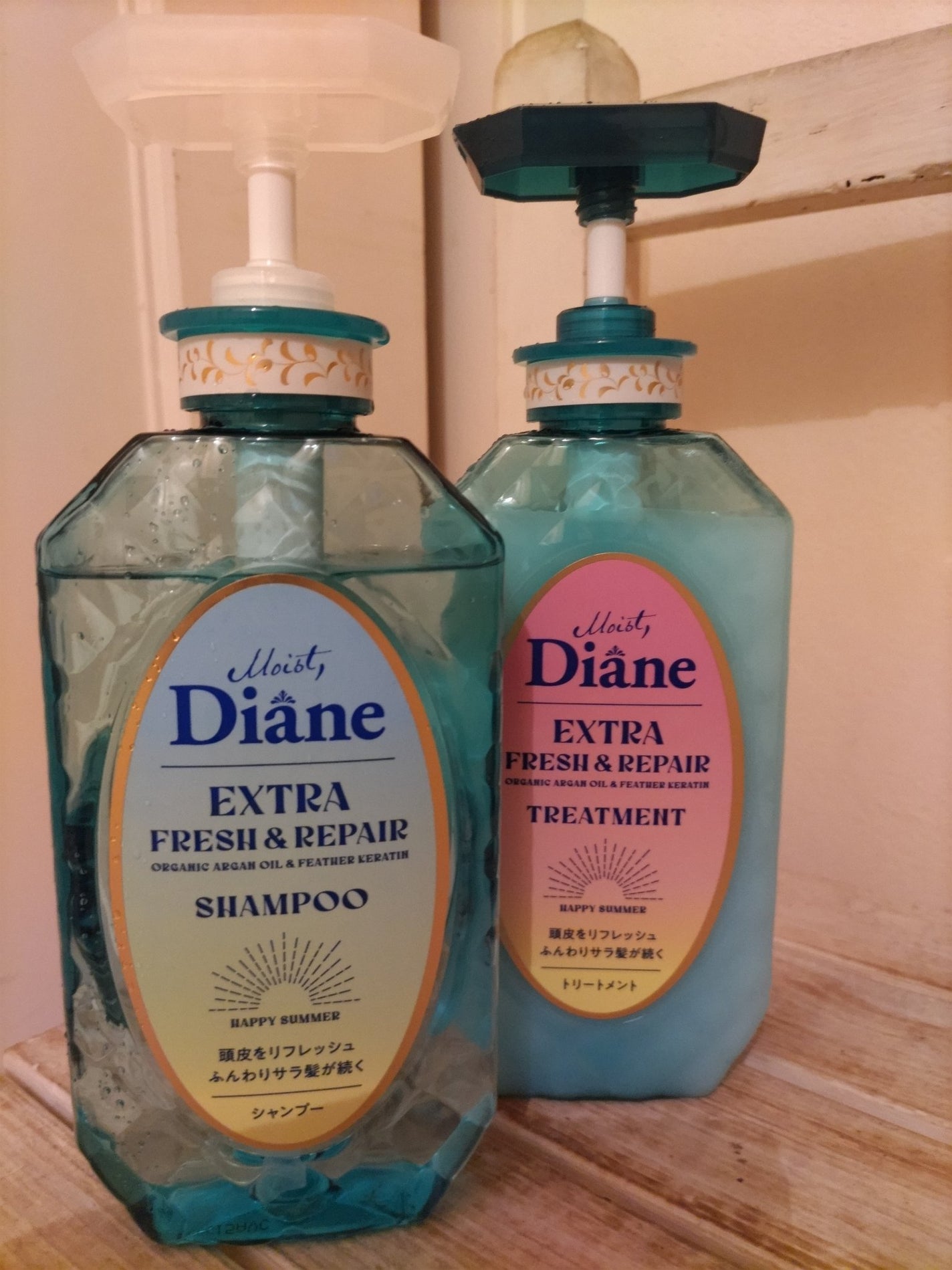 パーフェクトビューティ エクストラフレッシュ&リペア シャンプー&トリートメント/ダイアン/市販シャンプーを使ったクチコミ(1枚目)