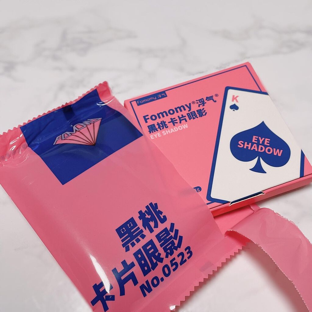 スペード5カラーアイシャドウ/FOMOMY/アイシャドウパレットを使ったクチコミ(2枚目)