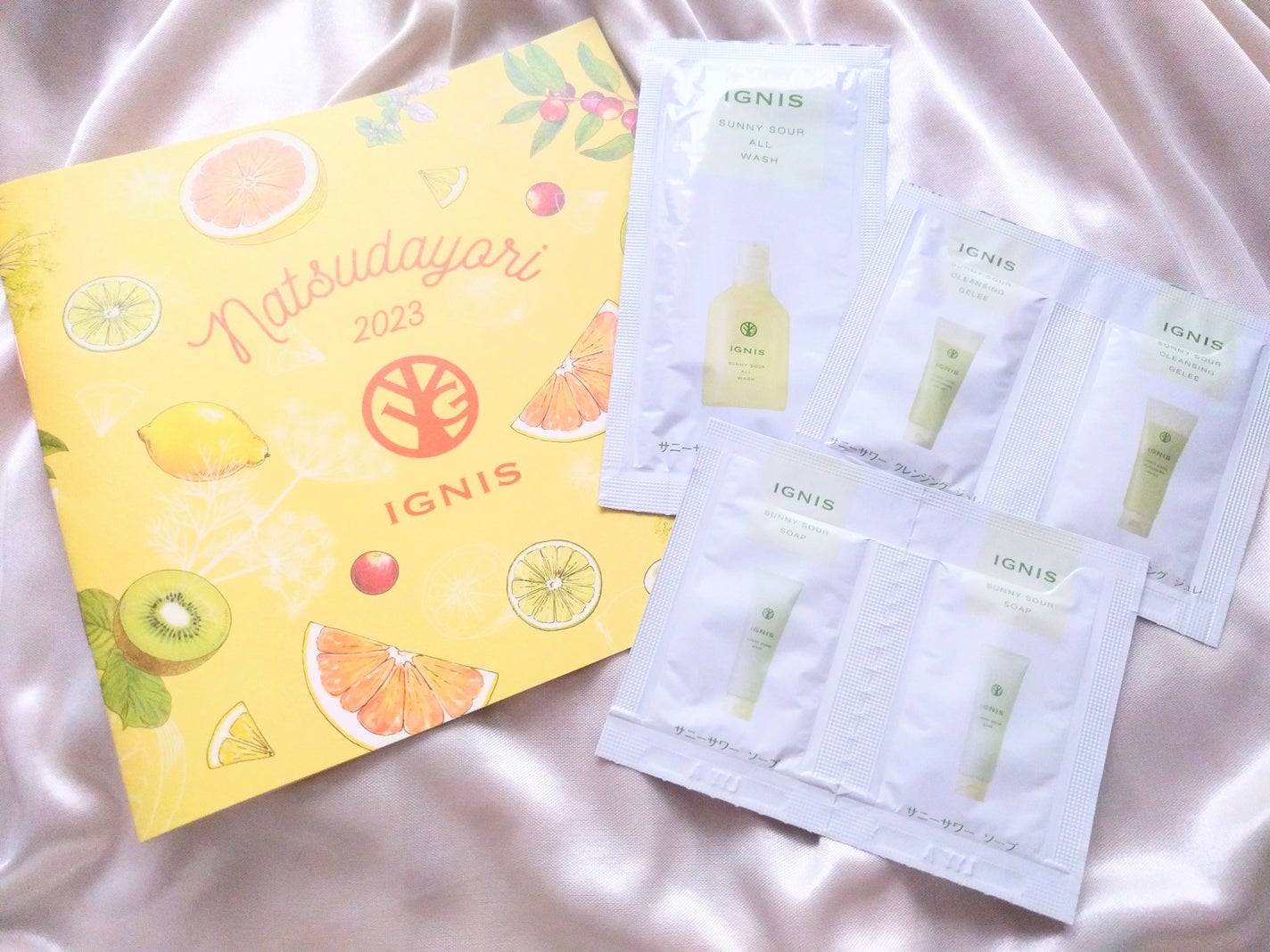 サニーサワー オールウォッシュ/IGNIS/ボディソープを使ったクチコミ(3枚目)