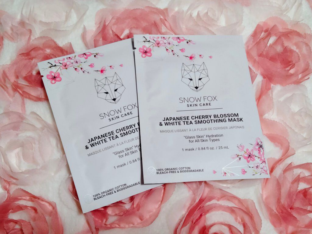 桜＆ホワイトティー スムージング マスク/SNOW FOX SKINCARE/シートマスク・パックを使ったクチコミ（3枚目）