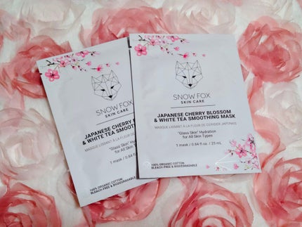 桜&ホワイトティー スムージング マスク/SNOW FOX SKINCARE/シートマスク・パックを使ったクチコミ(3枚目)