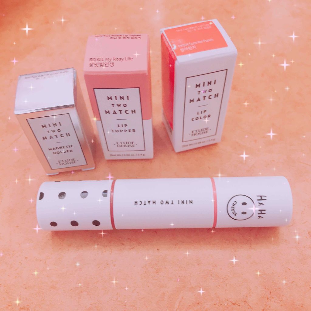 ミニトゥーマッチ/ETUDE/口紅を使ったクチコミ（1枚目）