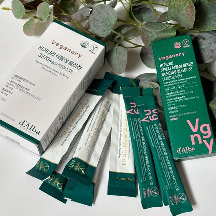 ヴィーガナリー低分子植物性コラーゲンブースターファーストショット/ダルバ/美容サプリメントを使ったクチコミ(5枚目)