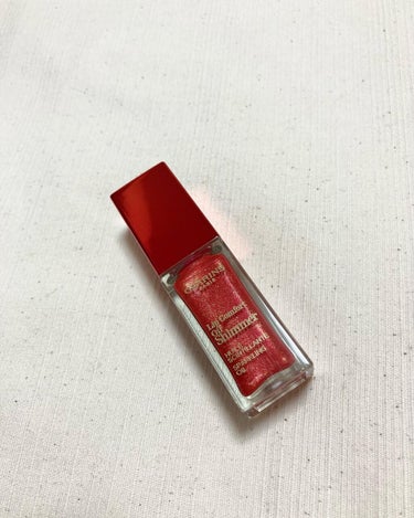 コンフォート リップオイル シマー 07 レッドホット/CLARINS/リップグロスを使ったクチコミ（1枚目）