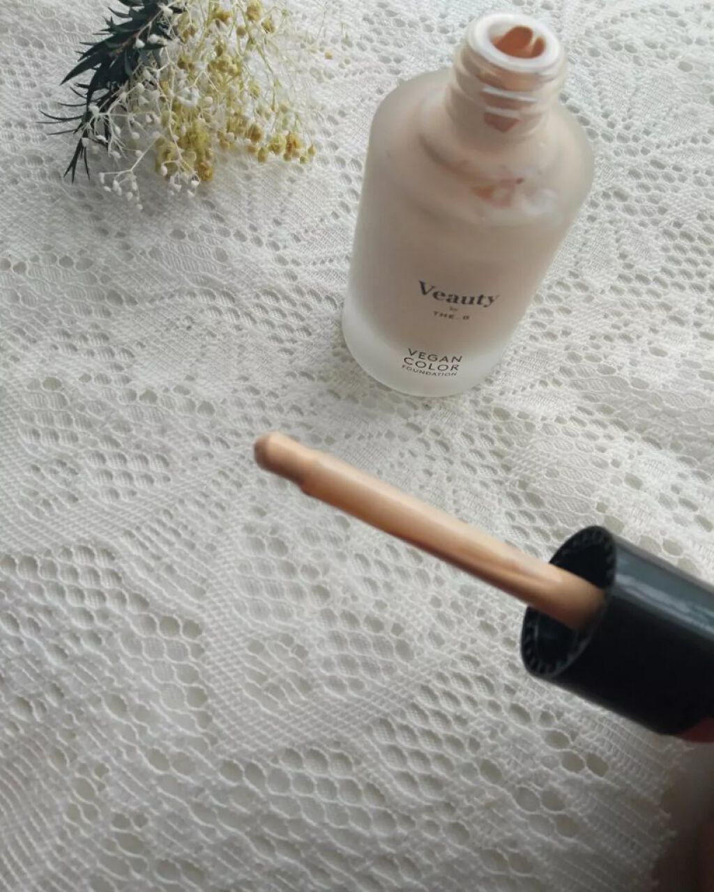 ヴィーガン カラーファンデーション/Veauty by THE_B/リキッドファンデーションを使ったクチコミ(3枚目)