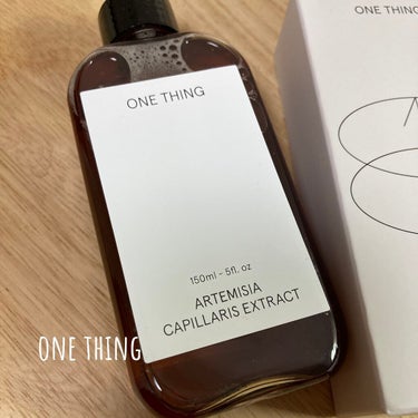 カワラヨモギ化粧水/ONE THING/化粧水を使ったクチコミ（1枚目）