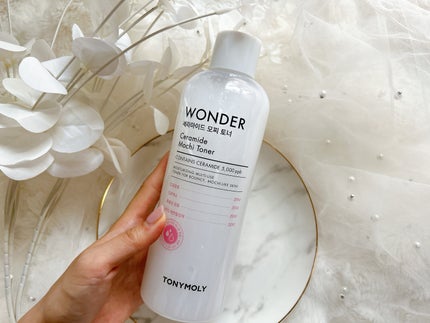 Wonder Ceramide Mochi Toner(トニーモリーワンダーCモチトナー)/TONYMOLY/化粧水を使ったクチコミ(7枚目)
