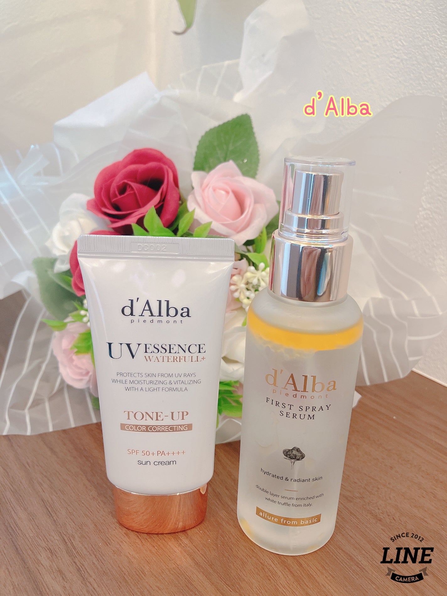 ダルバ ホワイトトリュフファーストスプレーセラム/ダルバ/ミスト状化粧水を使ったクチコミ(1枚目)