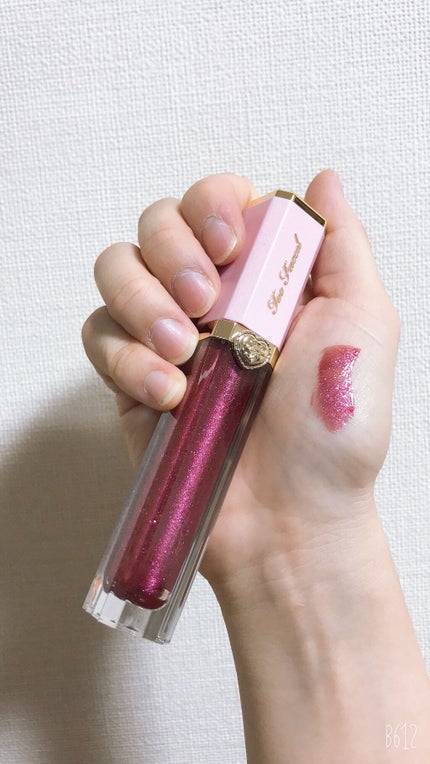 リッチ&ダズリン ハイシャイン スパークリング リップグロス/Too Faced/リップグロスを使ったクチコミ(2枚目)