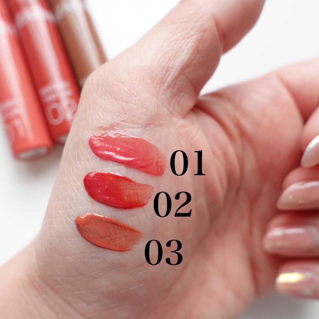 ウォータリーティントリップ/CEZANNE/リップティントを使ったクチコミ(4枚目)