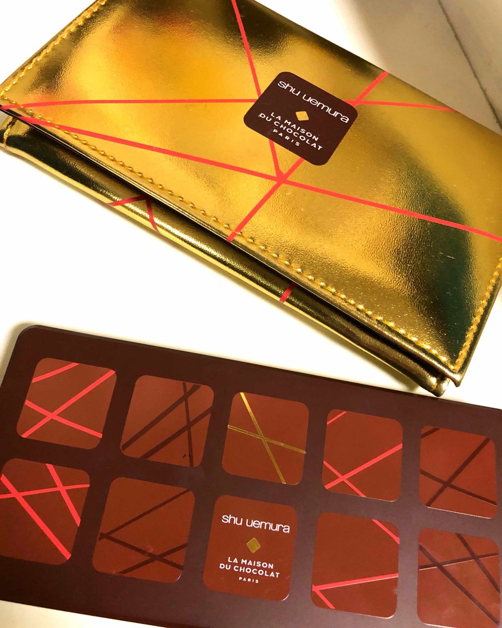 ガナッシュ アンド プラリネ アイパレット/shu uemura/アイシャドウパレットを使ったクチコミ（2枚目）