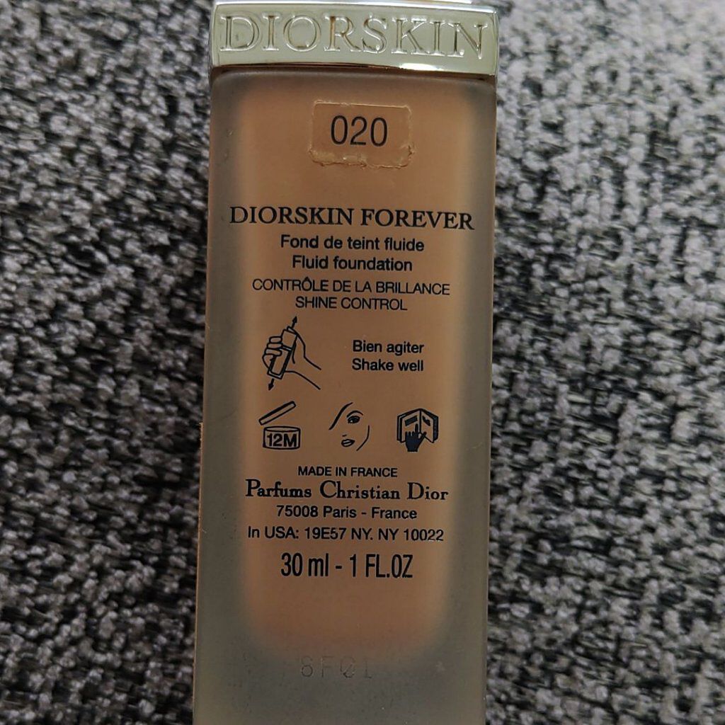 【旧】ディオールスキン フォーエヴァー フルイド グロウ/Dior/リキッドファンデーションを使ったクチコミ（3枚目）