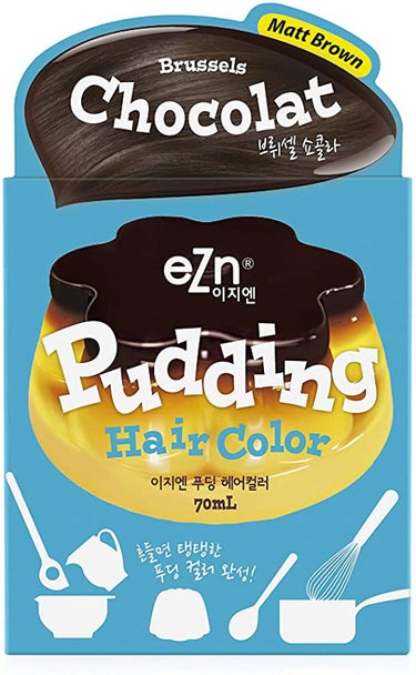 Pudding Hair Color Brussels Chocolat