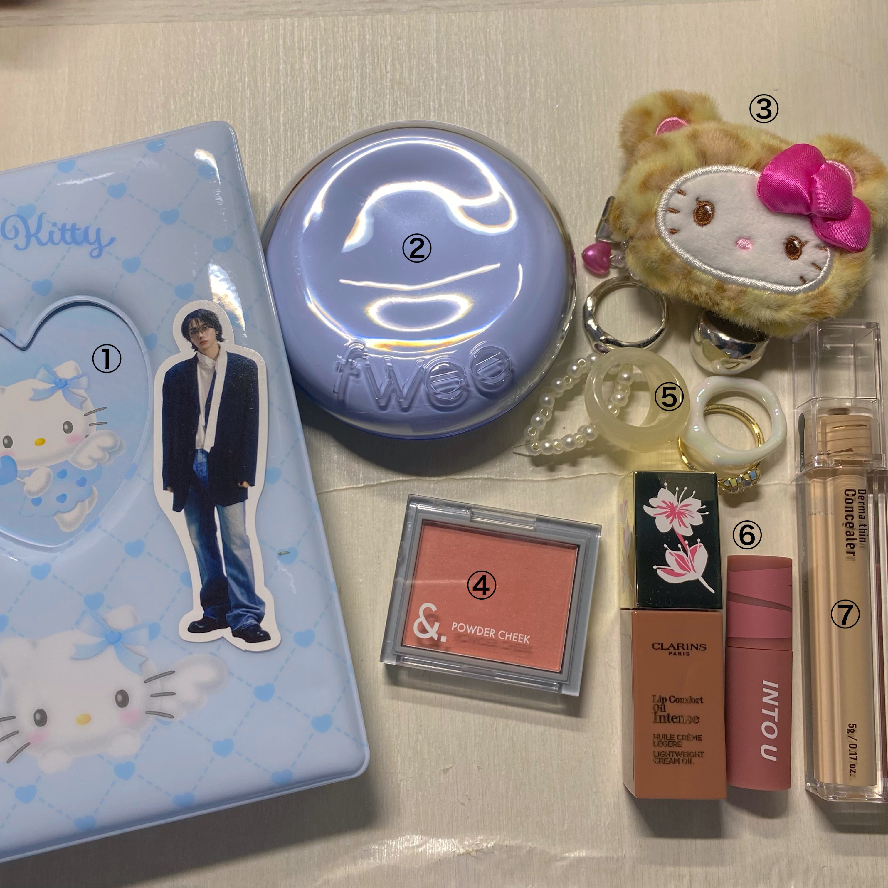 ＆．パウダーチーク シルキーピンク/DAISO/パウダーチークを使ったクチコミ（2枚目）