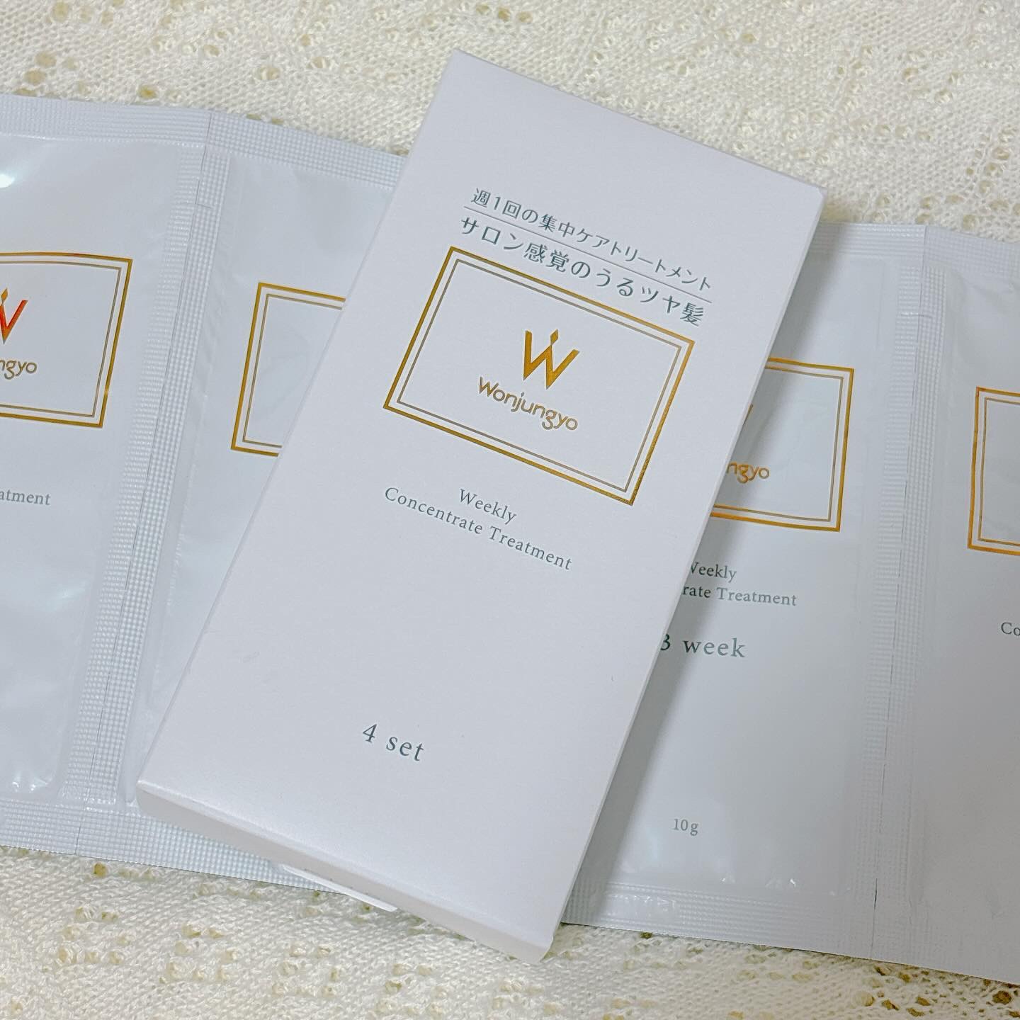 ウィークリーコンセントレート トリートメント/Wonjungyo/ヘアマスク・ヘアパックを使ったクチコミ（1枚目）