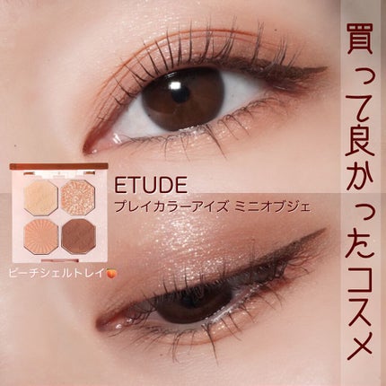 プレイカラーアイズ ミニオブジェ/ETUDE/アイシャドウパレットを使ったクチコミ(1枚目)