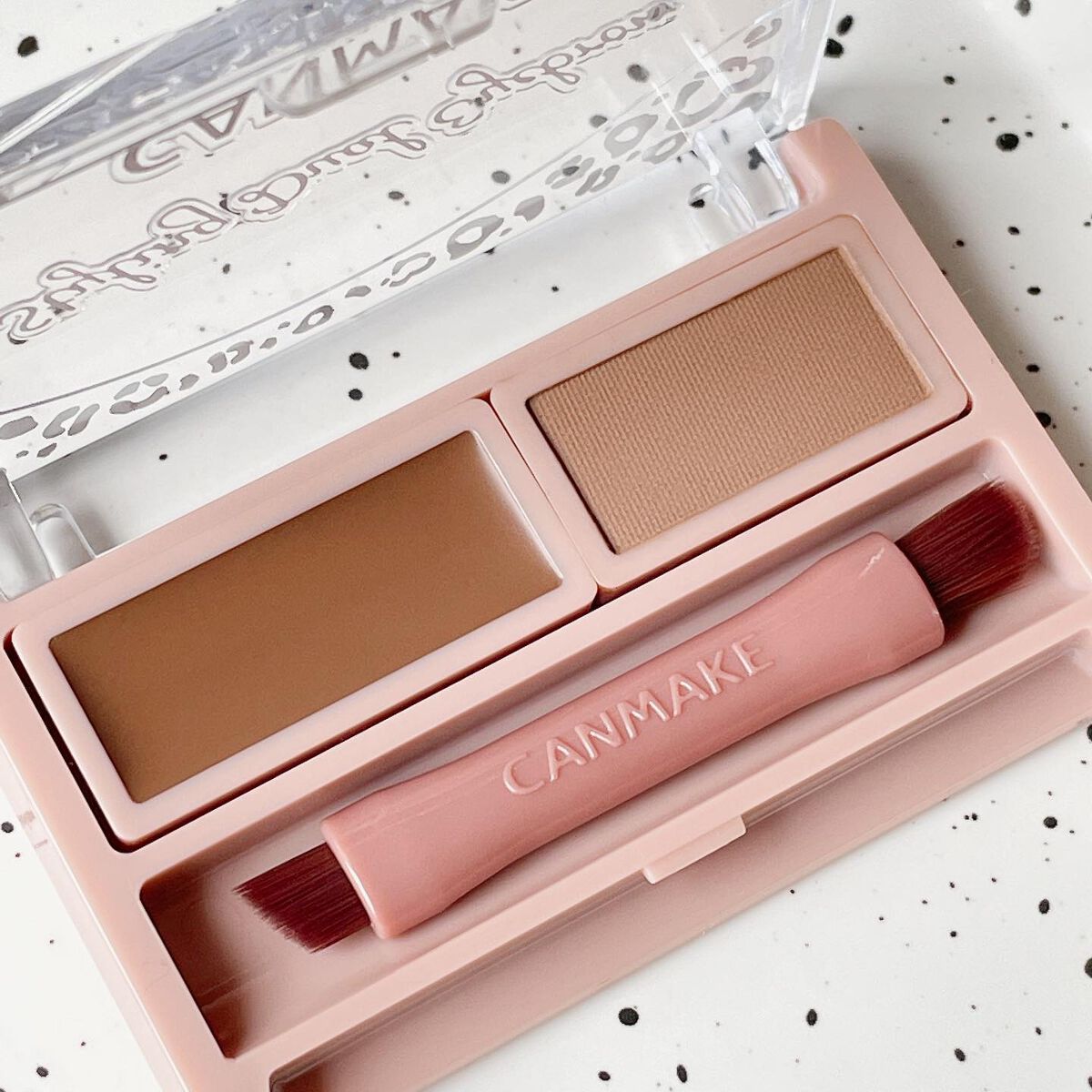 スタイリングデュアルアイブロウ/キャンメイク/アイブロウを使ったクチコミ（2枚目）