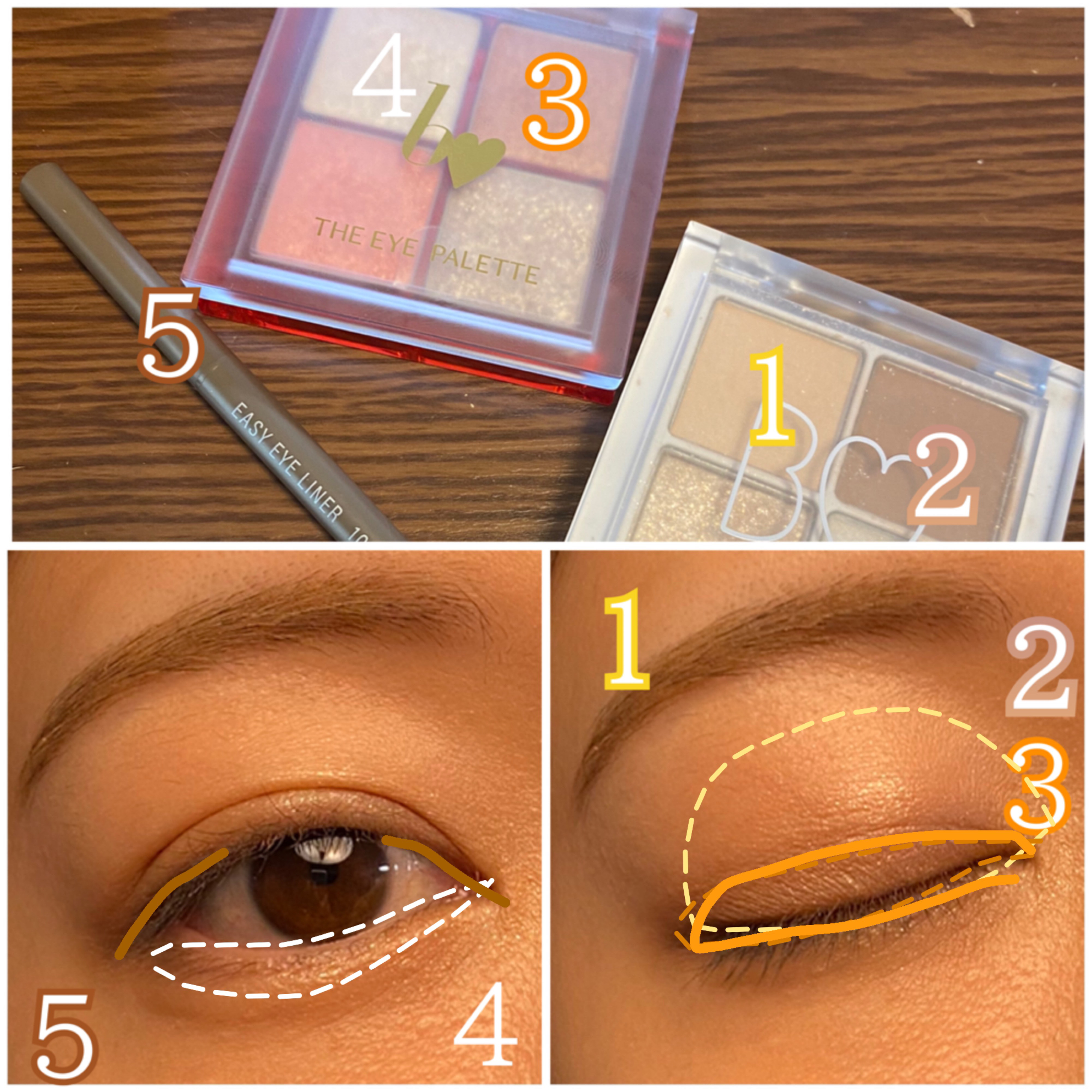 イージーeyeライナー 102 繊細アッシュ(限定)/b idol/ジェルアイライナーを使ったクチコミ（3枚目）