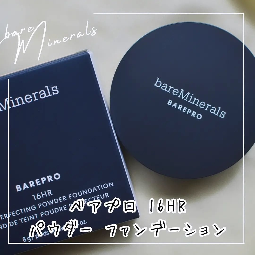 ベアプロ 16HR パウダー ファンデーション/bareMinerals/パウダーファンデーションを使ったクチコミ(1枚目)