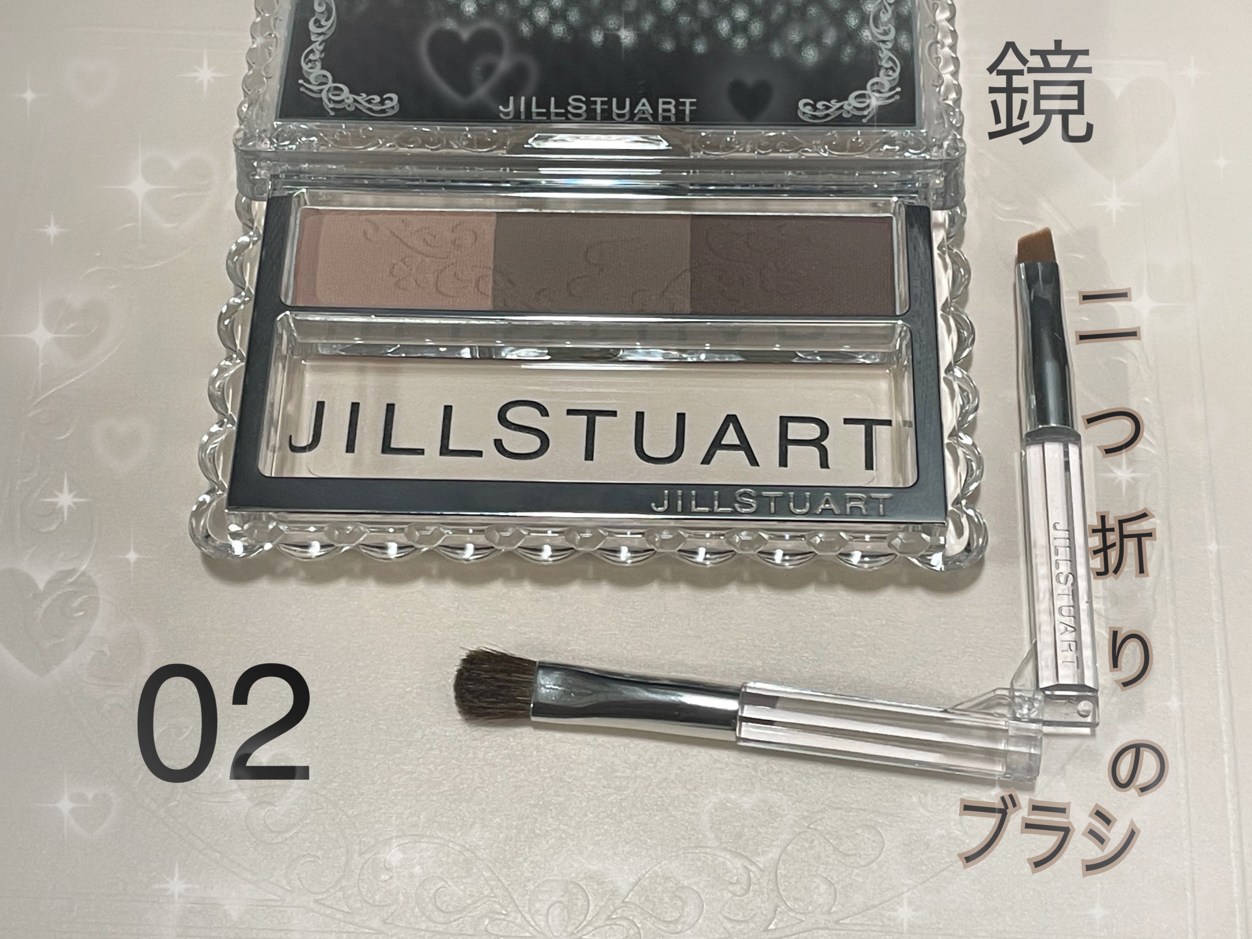 ジルスチュアート ブルームニュアンスブロウパレット/JILL STUART/パウダーアイブロウを使ったクチコミ（1枚目）