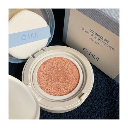 アルティメットフィット トーンアップデニムクッション/OHUI/クッションファンデーションを使ったクチコミ(4枚目)