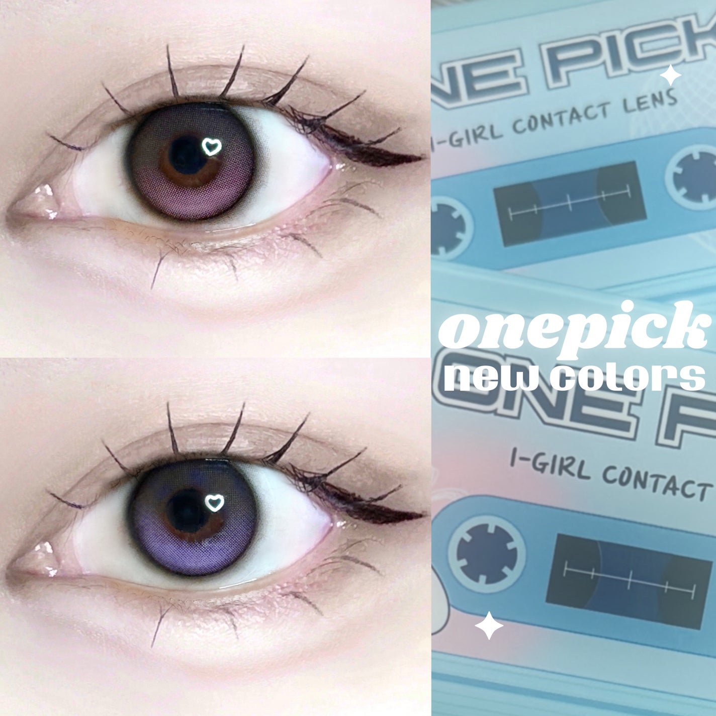 I-GIRL ONE PICK/蜜のレンズ/1ヶ月(1MONTH)カラコンを使ったクチコミ(1枚目)