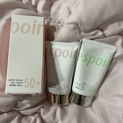 ウォータースプラッシュサンクリーム/espoir/日焼け止め・UVケアを使ったクチコミ(1枚目)