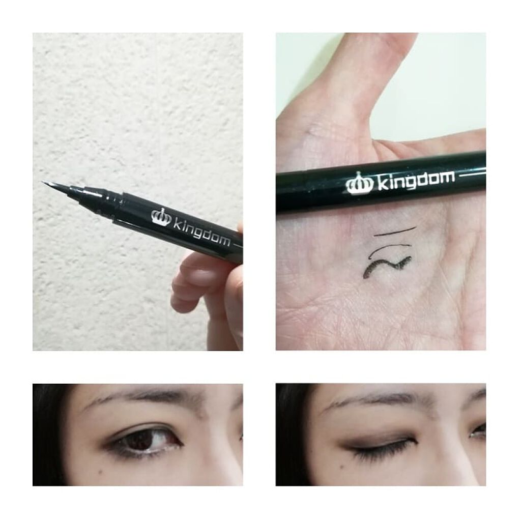 リキッドアイライナーWP /キングダム/リキッドアイライナーを使ったクチコミ(2枚目)