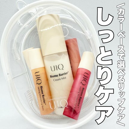 バイオームバリアメルティングモイスチャーリップバーム/UIQ/リップバームを使ったクチコミ(1枚目)