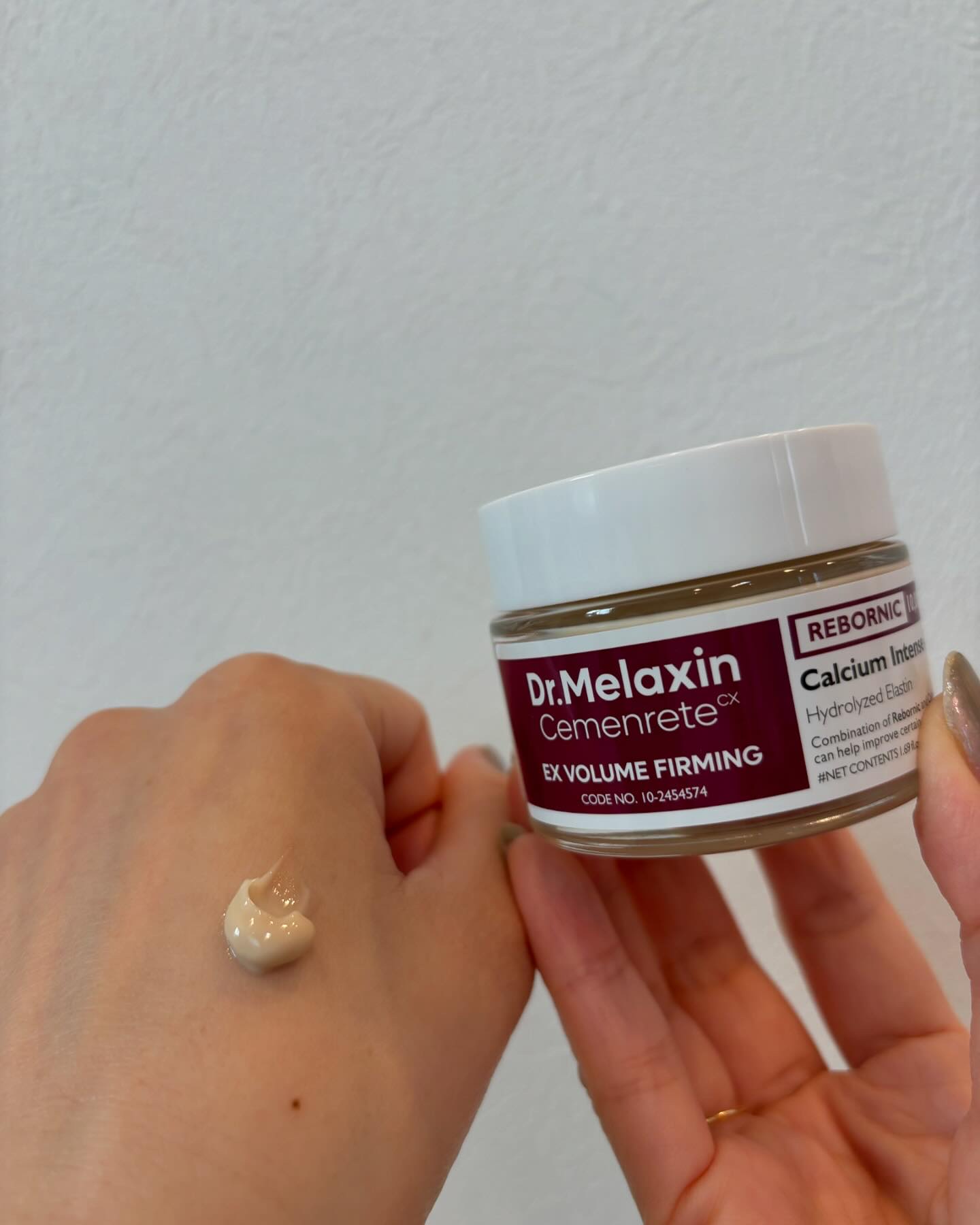 Cemenrete Calcium Intense Cream/Dr.Melaxin/フェイスクリームを使ったクチコミ（3枚目）