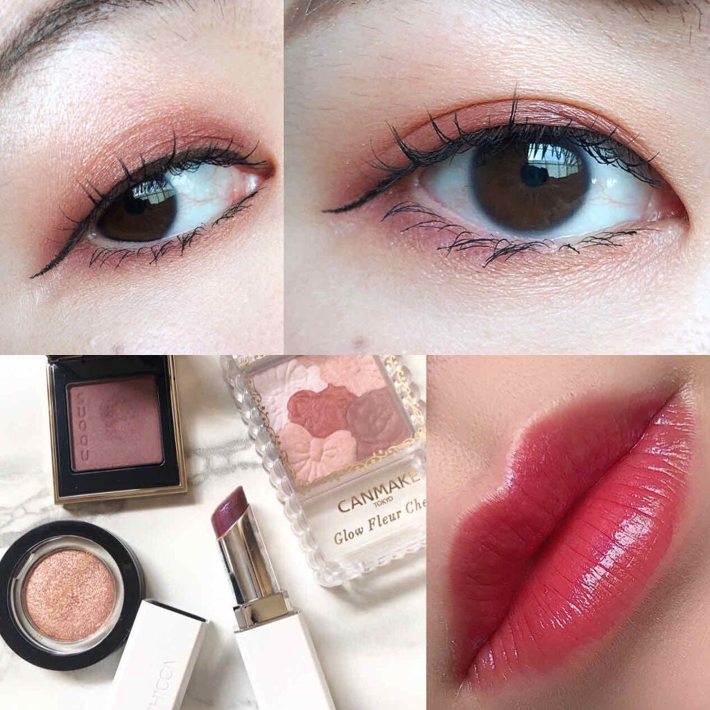 グロウフルールチークス/キャンメイク/パウダーチークを使ったクチコミ(1枚目)