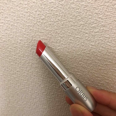 オルビスの新商品 ((ルージュネス)) です✨

((シトラスレッド))です💄✨

◎薄く塗ると、写真 (pic3) と同じ色でした（＾Ｏ＾）

◎少しでも乾いている唇には 向かないかな？💦
(少しだけ