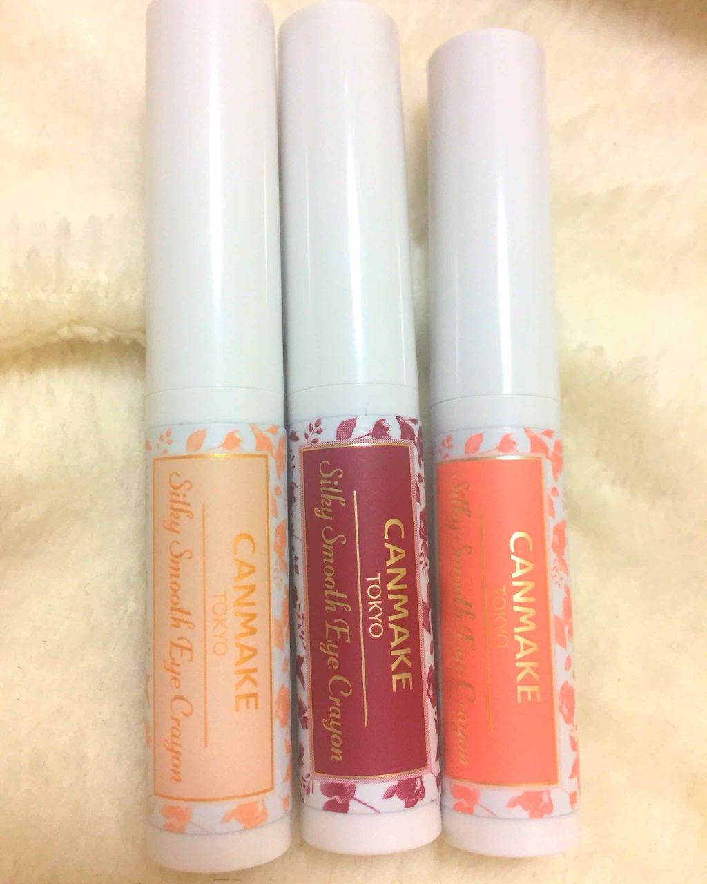 シルキースムースアイクレヨン/キャンメイク/リキッドアイシャドウを使ったクチコミ(1枚目)