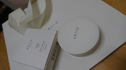 ホワイトティー 練り香水/SHIRO/練り香水を使ったクチコミ(1枚目)