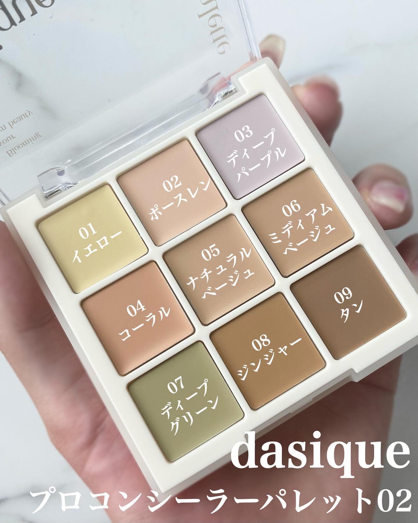プロコンシーラーパレット/dasique/パレットコンシーラーを使ったクチコミ(3枚目)