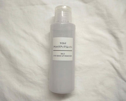 マイルドアイメイクアップリムーバー/無印良品/ポイントメイクリムーバーを使ったクチコミ(1枚目)