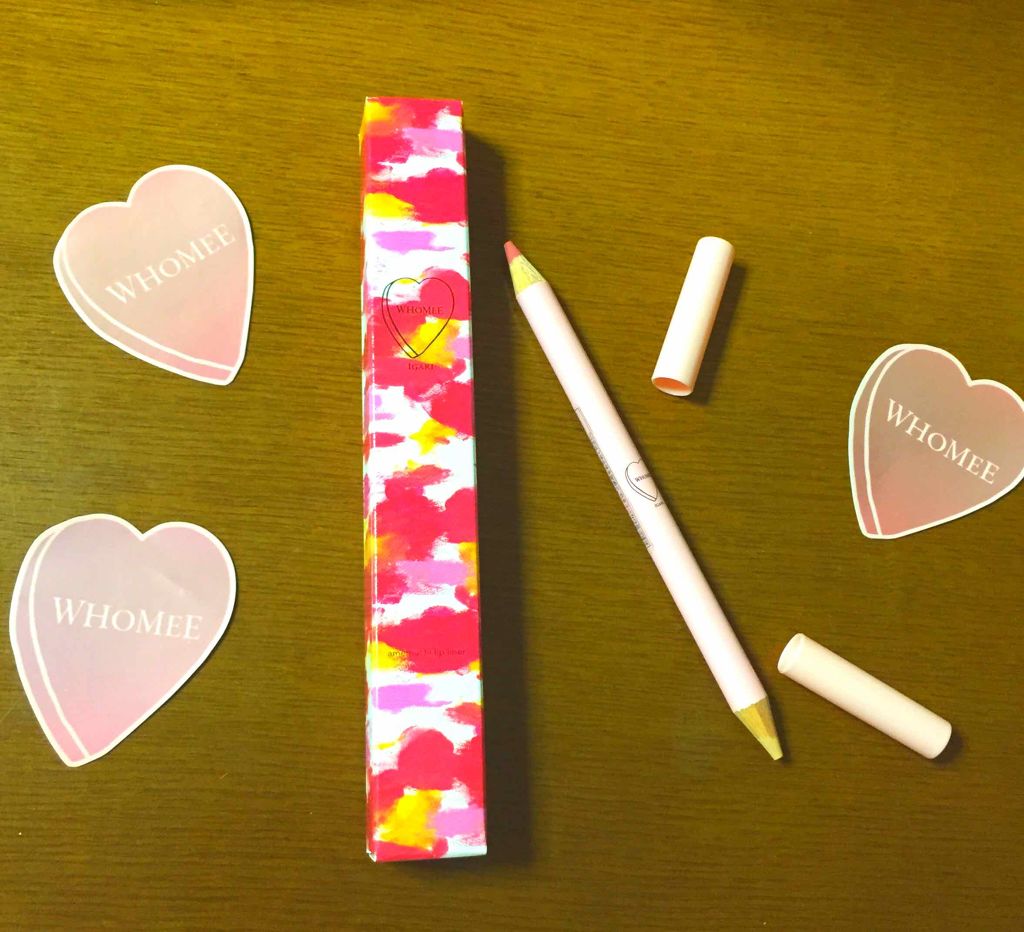 ダブルリップライナー/WHOMEE/リップライナーを使ったクチコミ（1枚目）