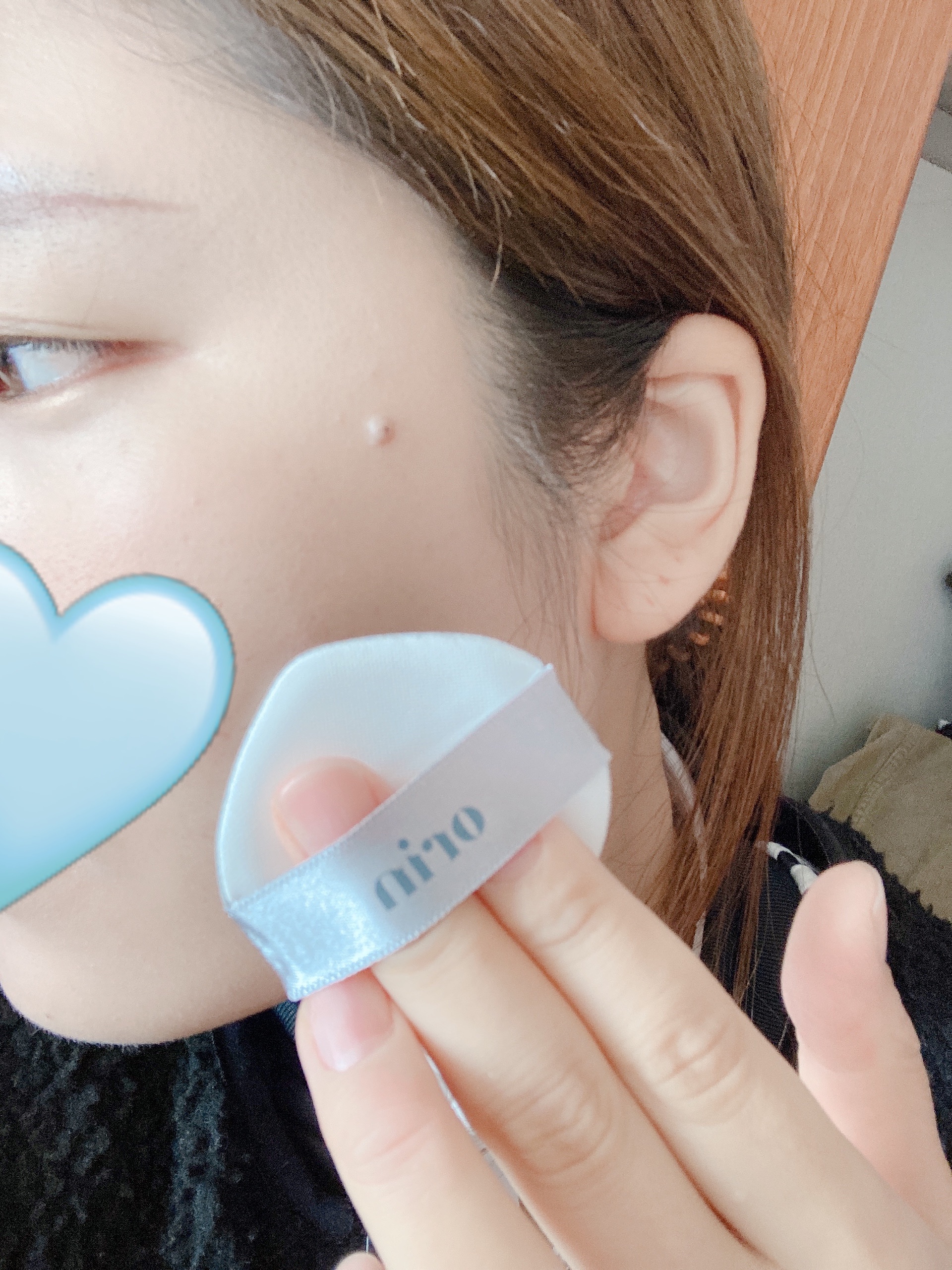 Glow High Cover Cushion/orin/クッションファンデーションを使ったクチコミ（3枚目）