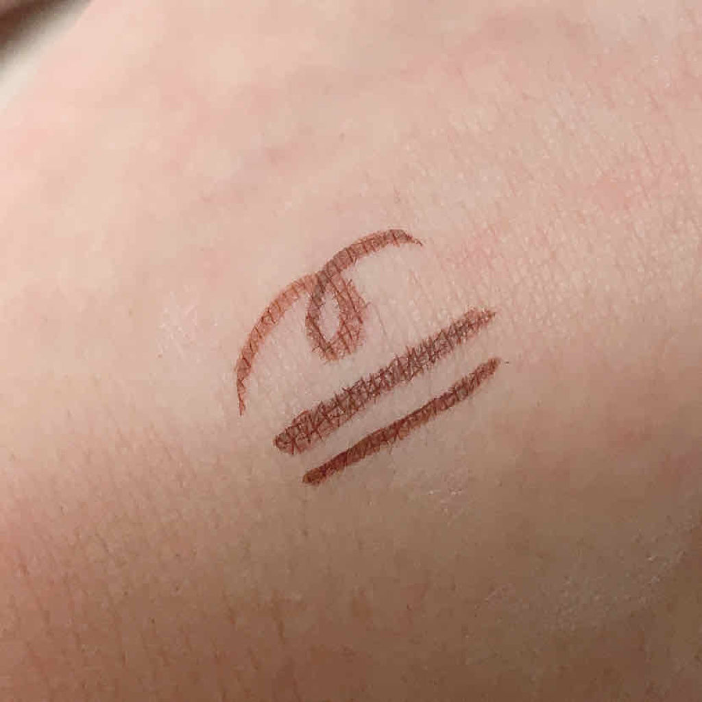 エスポルールカラーアイライナー ライトブラウン/エスポルール/リキッドアイライナーを使ったクチコミ（2枚目）