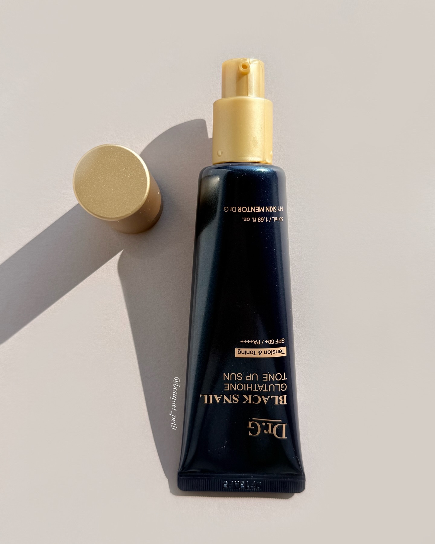 ブラックスネイルグルタチオントーンアップサン/Dr.G/日焼け止めクリームを使ったクチコミ（3枚目）