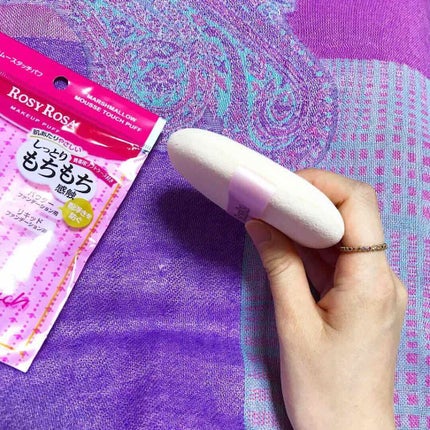 マシュマロムースタッチパフ/ロージーローザ/パフ・スポンジを使ったクチコミ(4枚目)