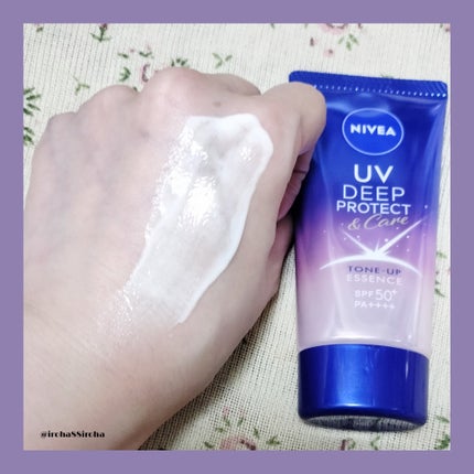 ニベアUV ディープ プロテクト&ケア トーンアップ エッセンス/ニベア/日焼け止めローションを使ったクチコミ(3枚目)