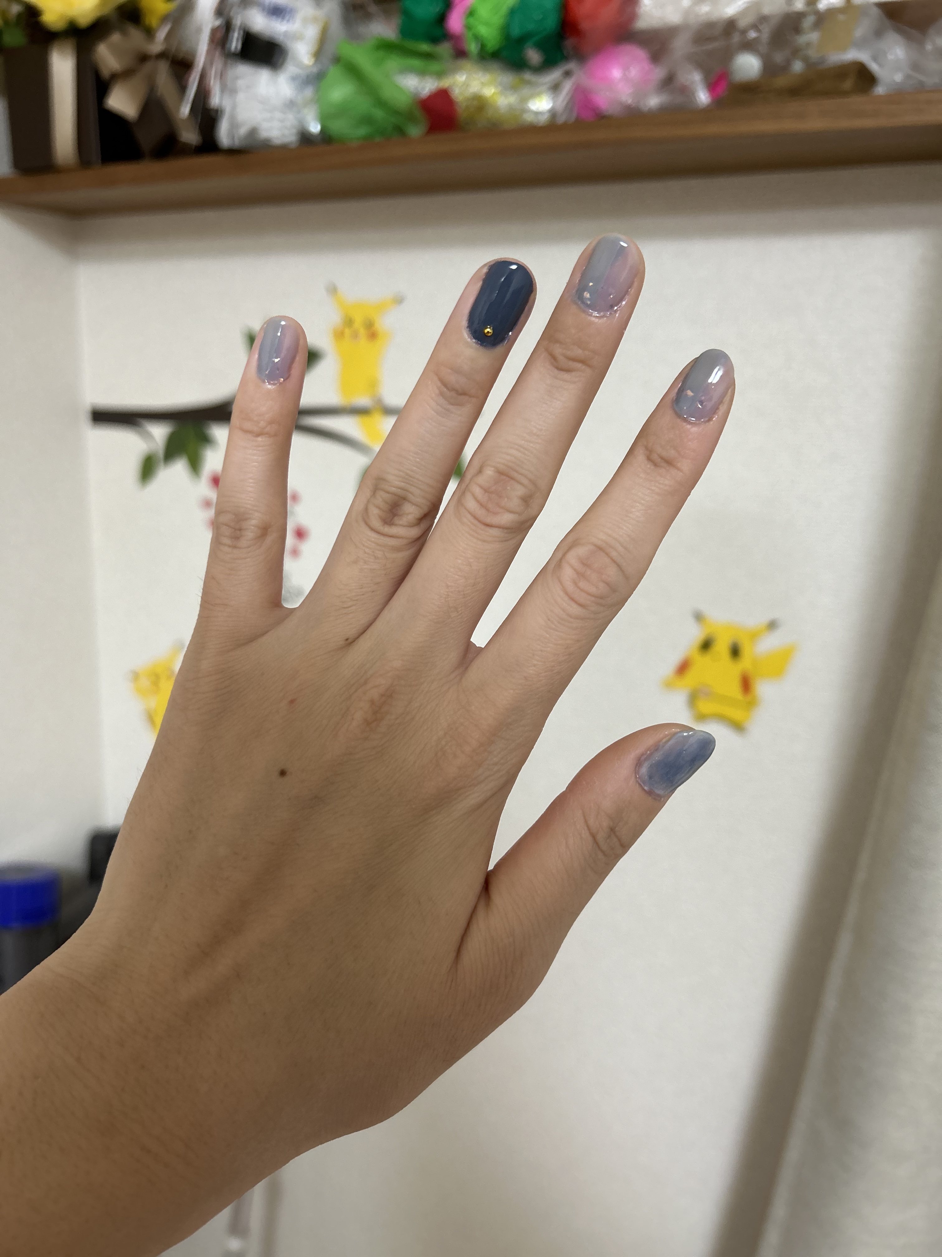 カラフルネイルズ/キャンメイク/マニキュアを使ったクチコミ（1枚目）