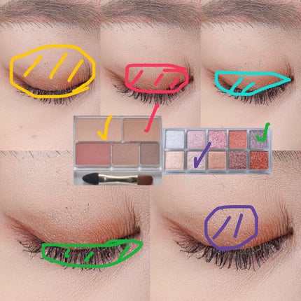 ベターザンパレット/rom&nd/アイシャドウパレットを使ったクチコミ(2枚目)